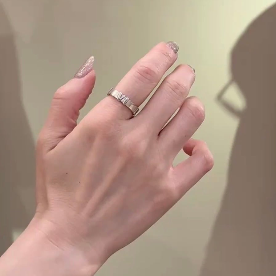 TIFFANY&CO.】【13号】2874 ティファニーアトラスリング指輪 2006年
