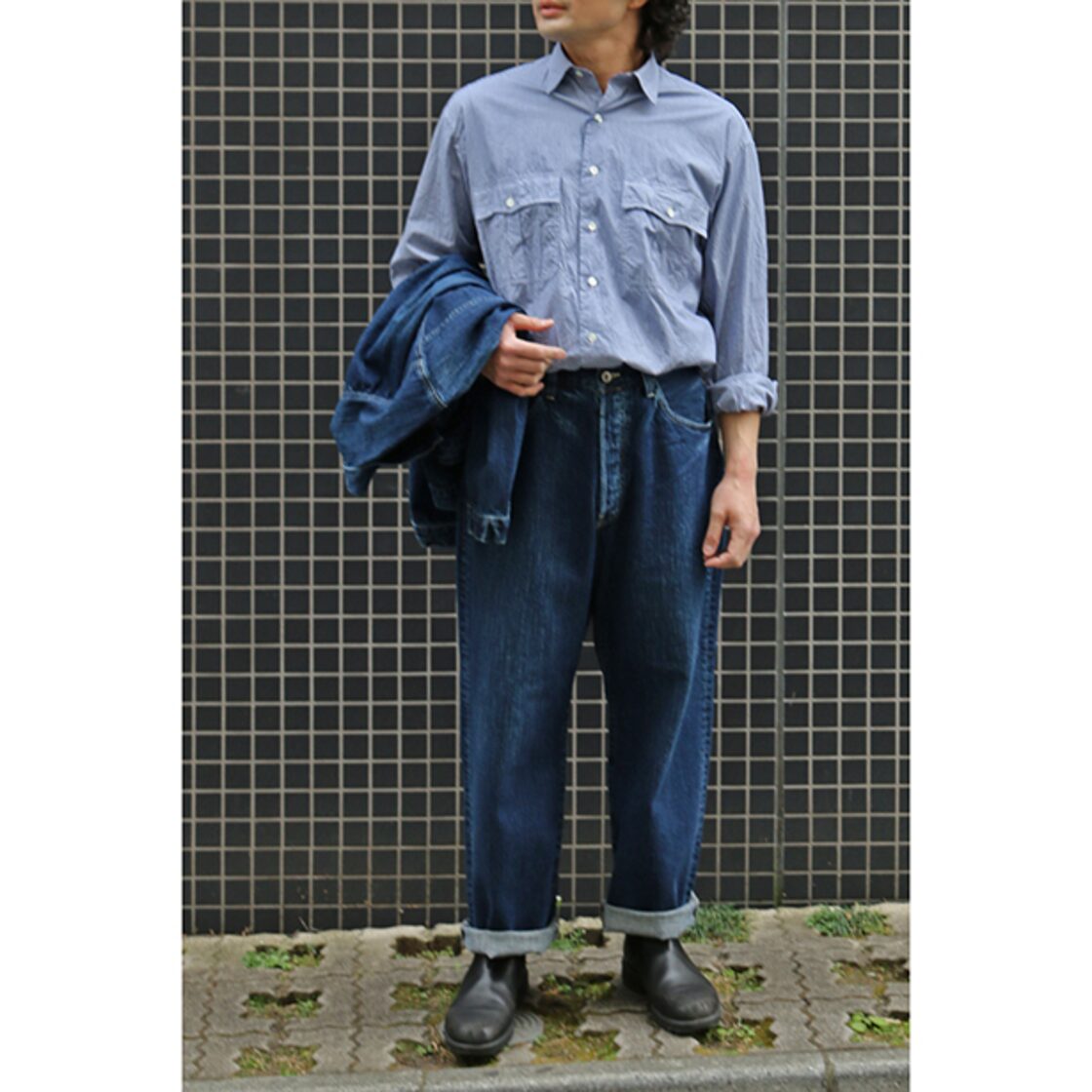 PORTER CLASSIC STEINBECK DENIM PANTS ポータークラシック 