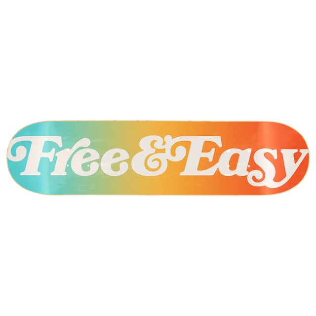 Free & Easy | Sunset Skateboard Deck