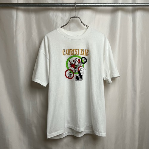 90s USA Cabrini Fair　ミッキー　ミニー　ドナルドダック　101匹わんちゃん　シングルステッチ　Tシャツ　XL