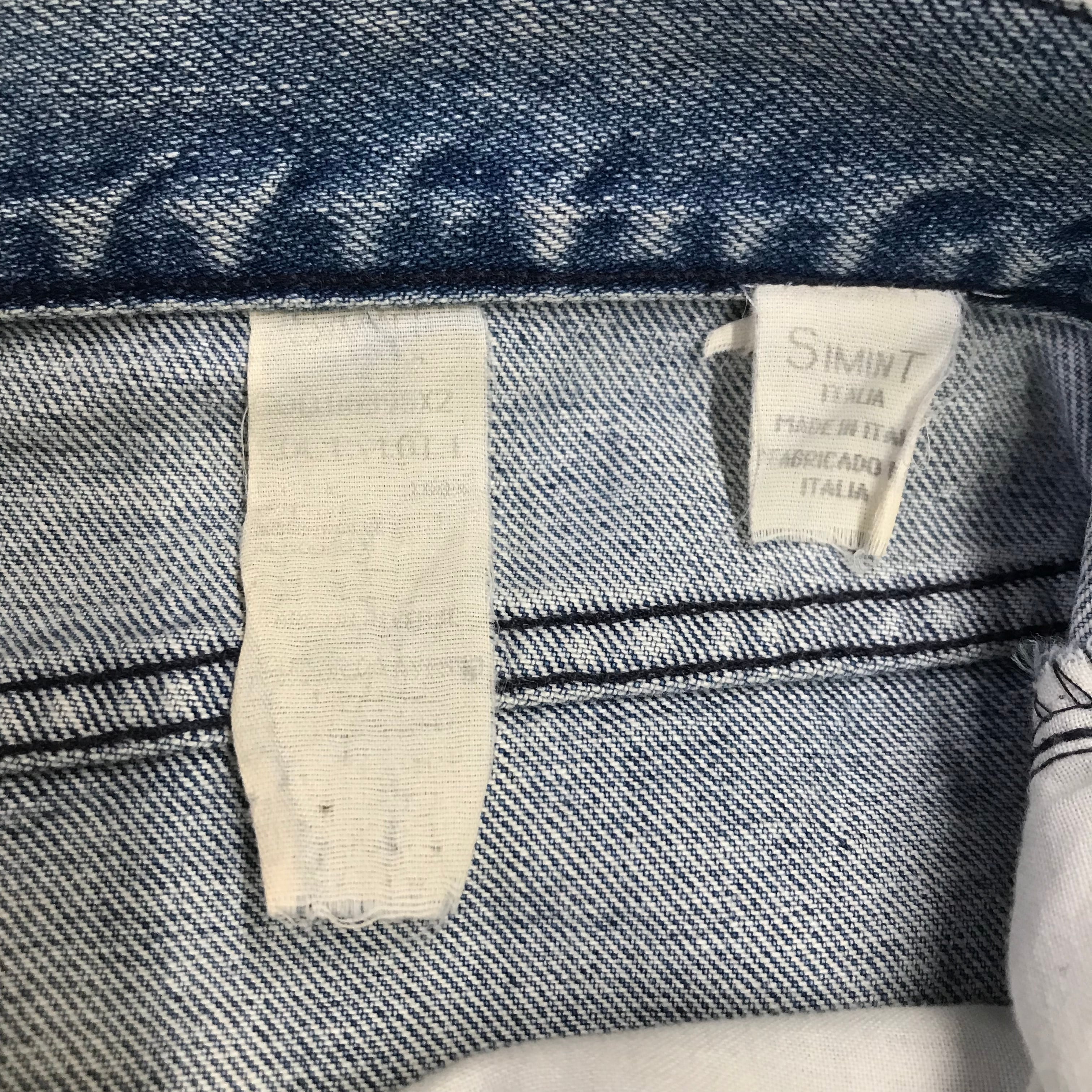 イタリア製 90s VINTAGE ARMANI JEANS テーパード デニムパンツ イタリア製 90s VINTAGE ARMANI JEANS テーパード デニムパンツ