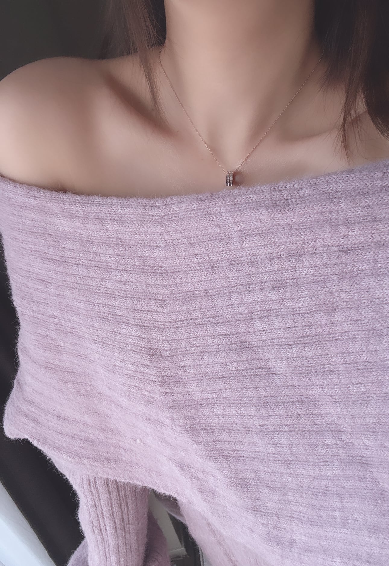 zirconia sand necklace | SASSY ANGEL