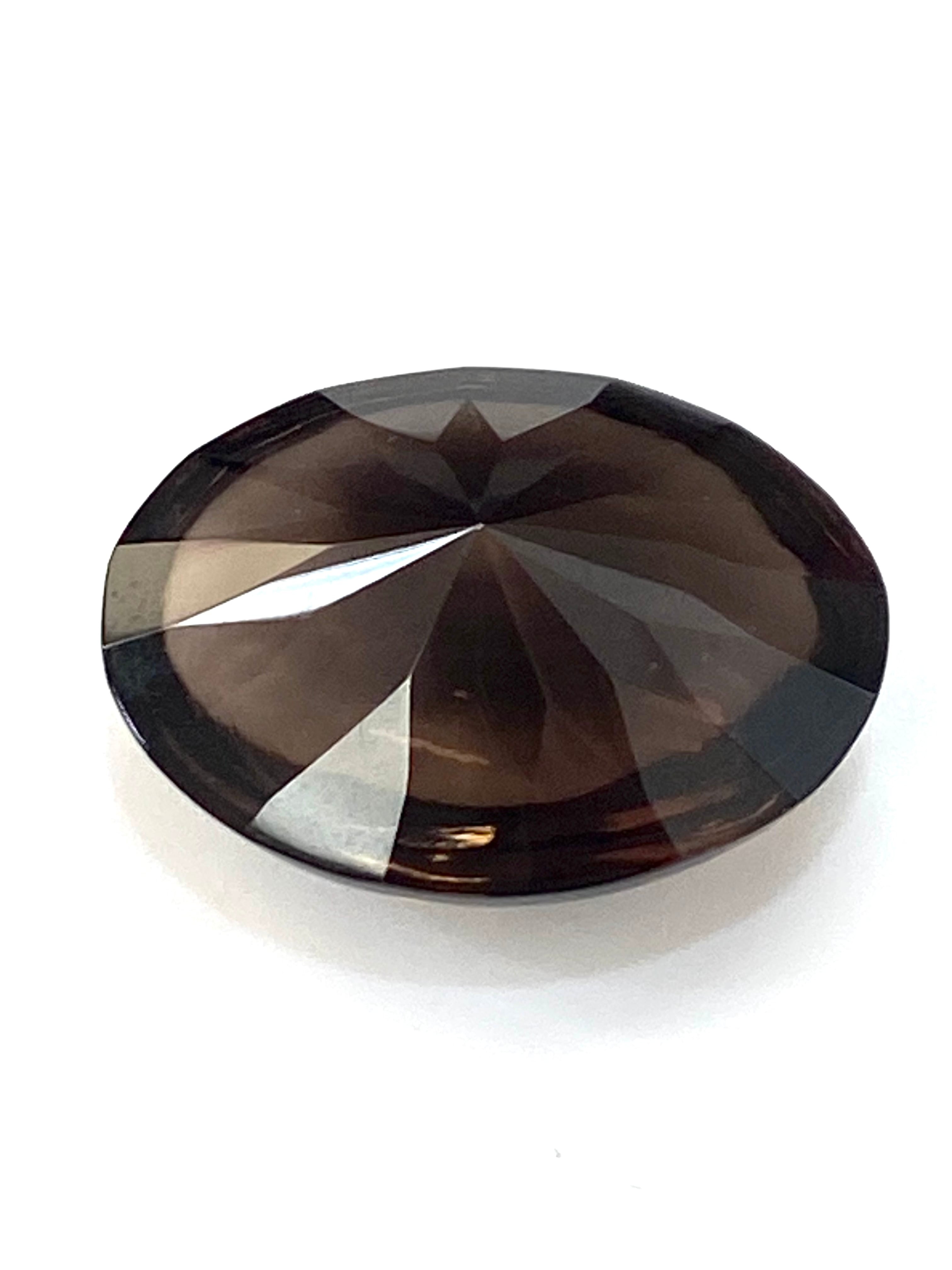 スモーキークォーツ（バフトップカット）［No.U-926］ | デザイン