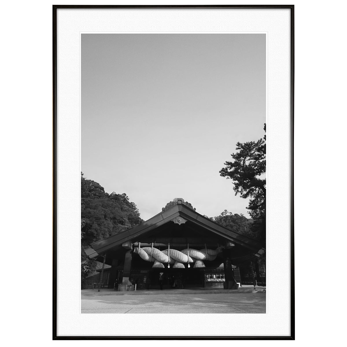 日本写真 島根県出雲大社 インテリアアートポスター額装 AS3173