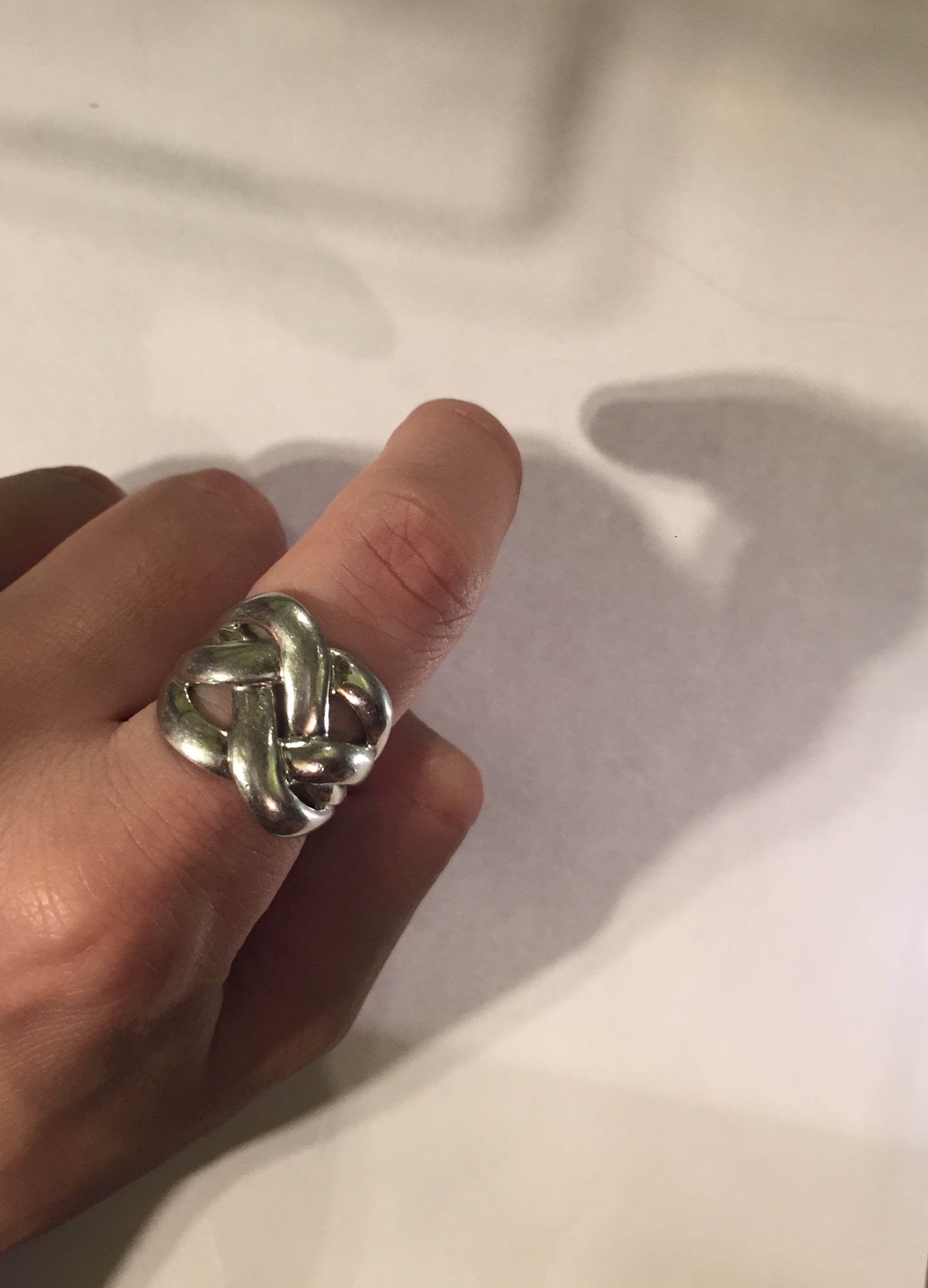 【美品】Me&Roミーアンドロー*SILVER RING 16号