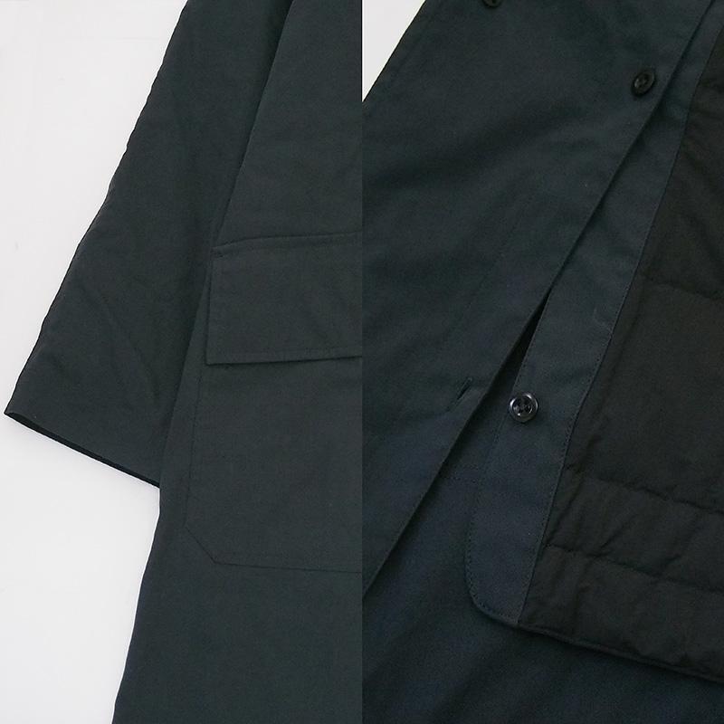 MHL. ライナー付 ステンカラーコート ネイビー 596-4210500 121 | 質