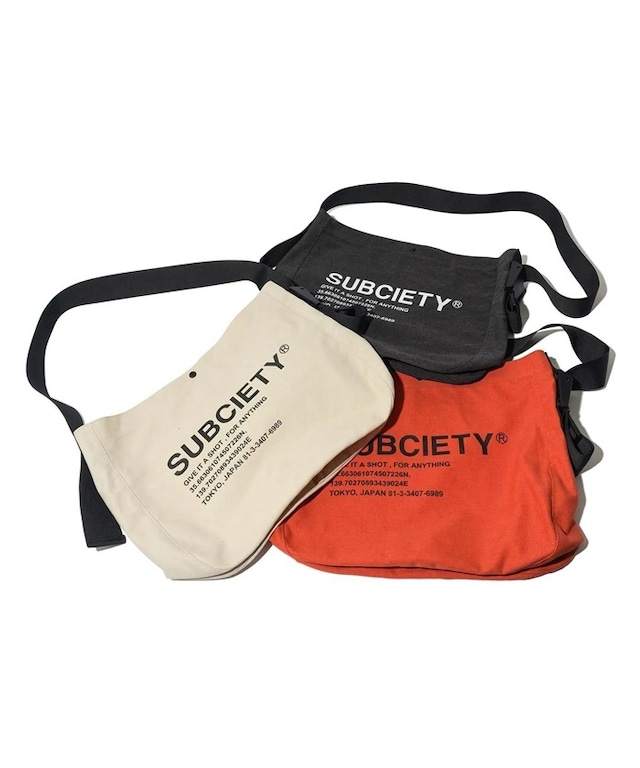 Subciety / News paper bag / ニュースペーパーバッグ / 151-88093