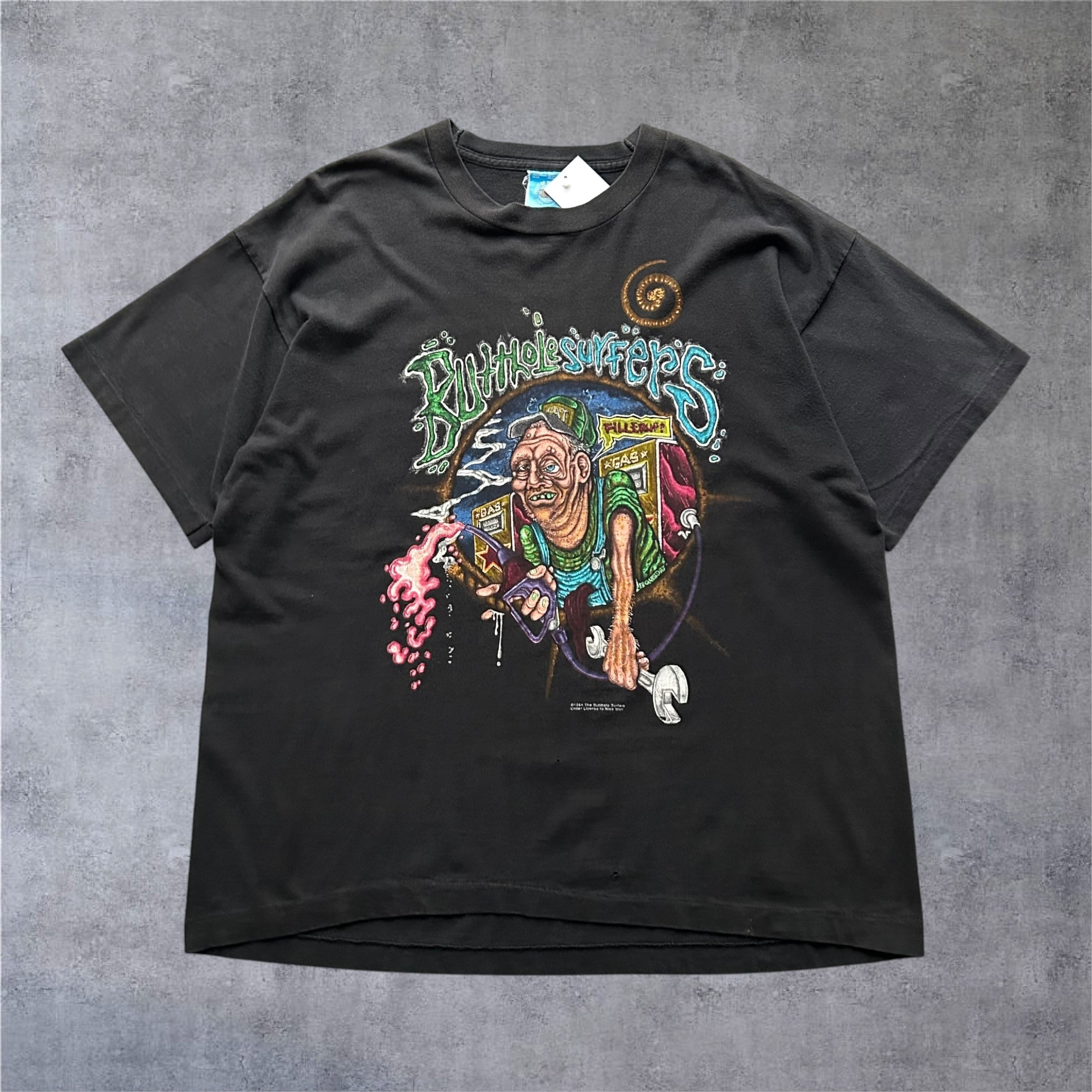 Special!! 1994s Buthole Surfers "Independent Worm Saloon" T-shirt【高円寺店】