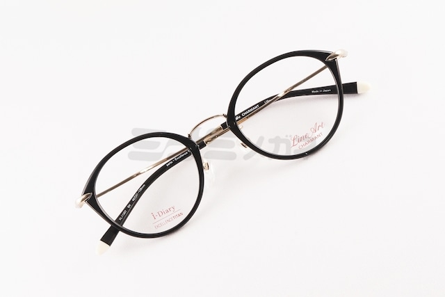 Line Art メガネ Solo XL11307 BK ボストン コンビネーション ソロ CHARMANT シャルマン ラインアート 鯖江 日本製 正規品-4枚目