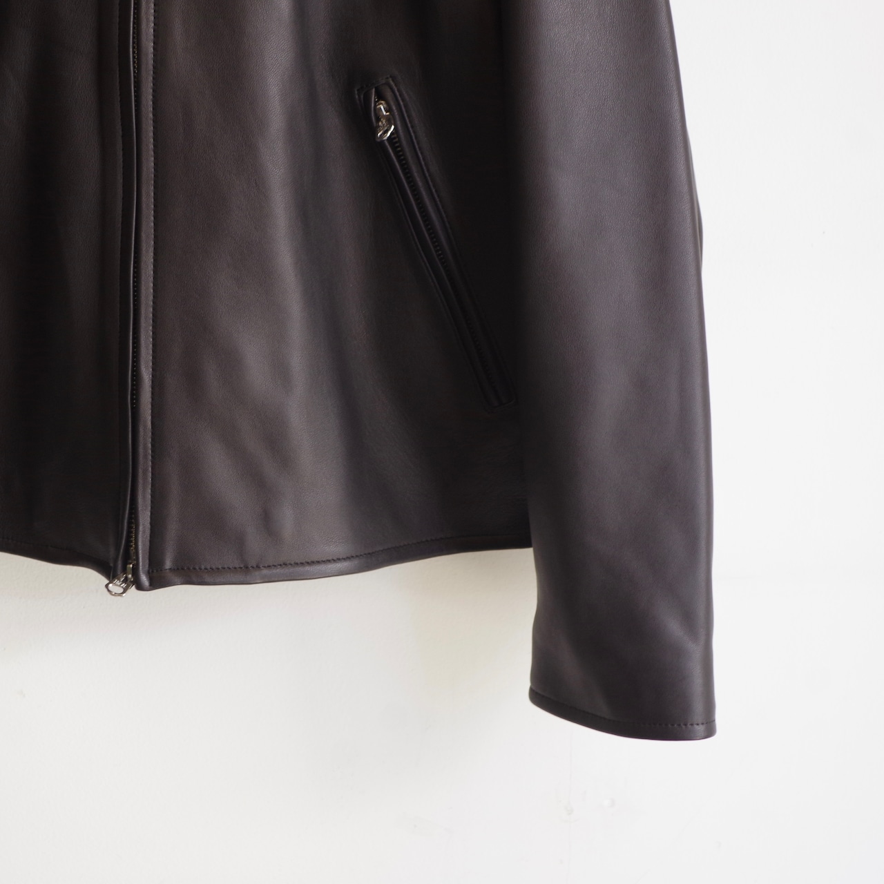 LOEFF Lamb Leather Biker Jacket