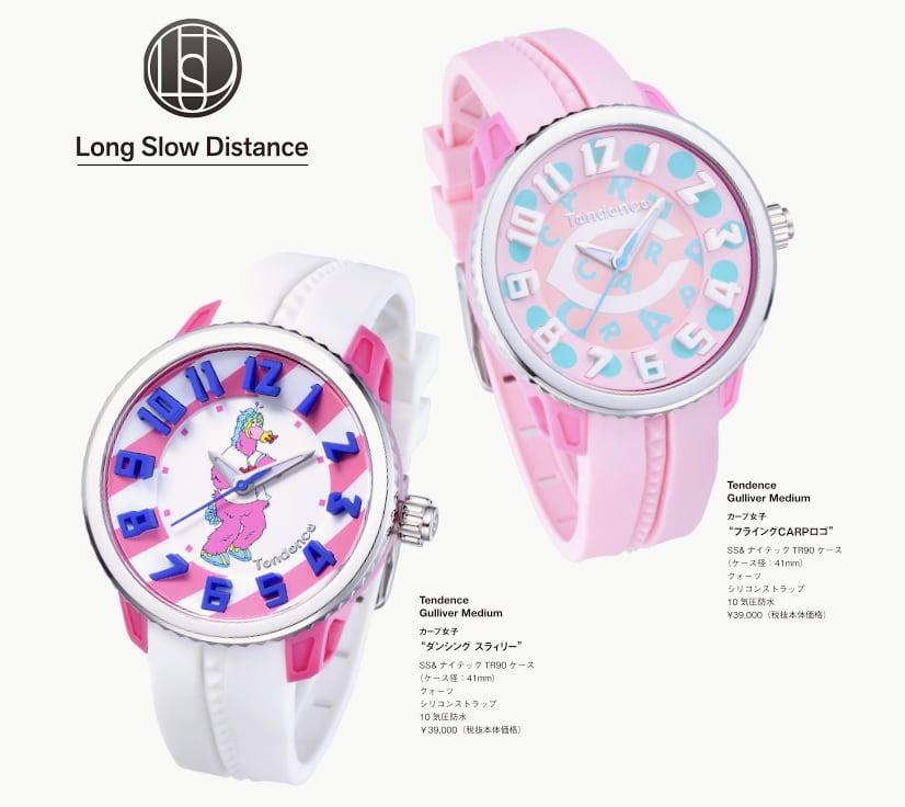 【広島東洋カープ】Tendenceレディースカープウォッチ『フライングロゴ』国内正規品 腕時計