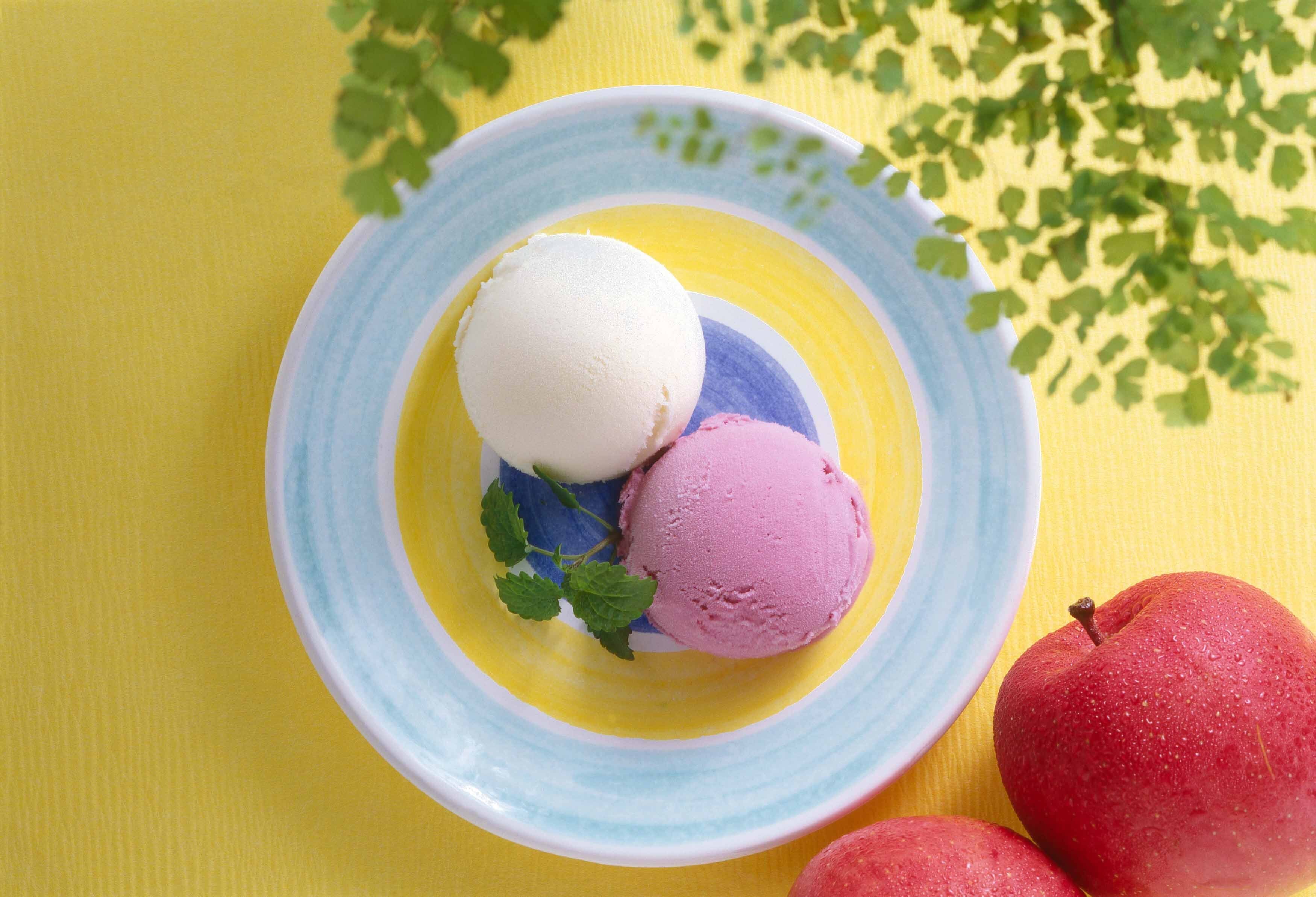 青森フルーツシャーベットセット （りんご・ぶどう 120ml×各6個