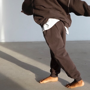 Facade / Ame Sweat Pants (Coffee) AW25