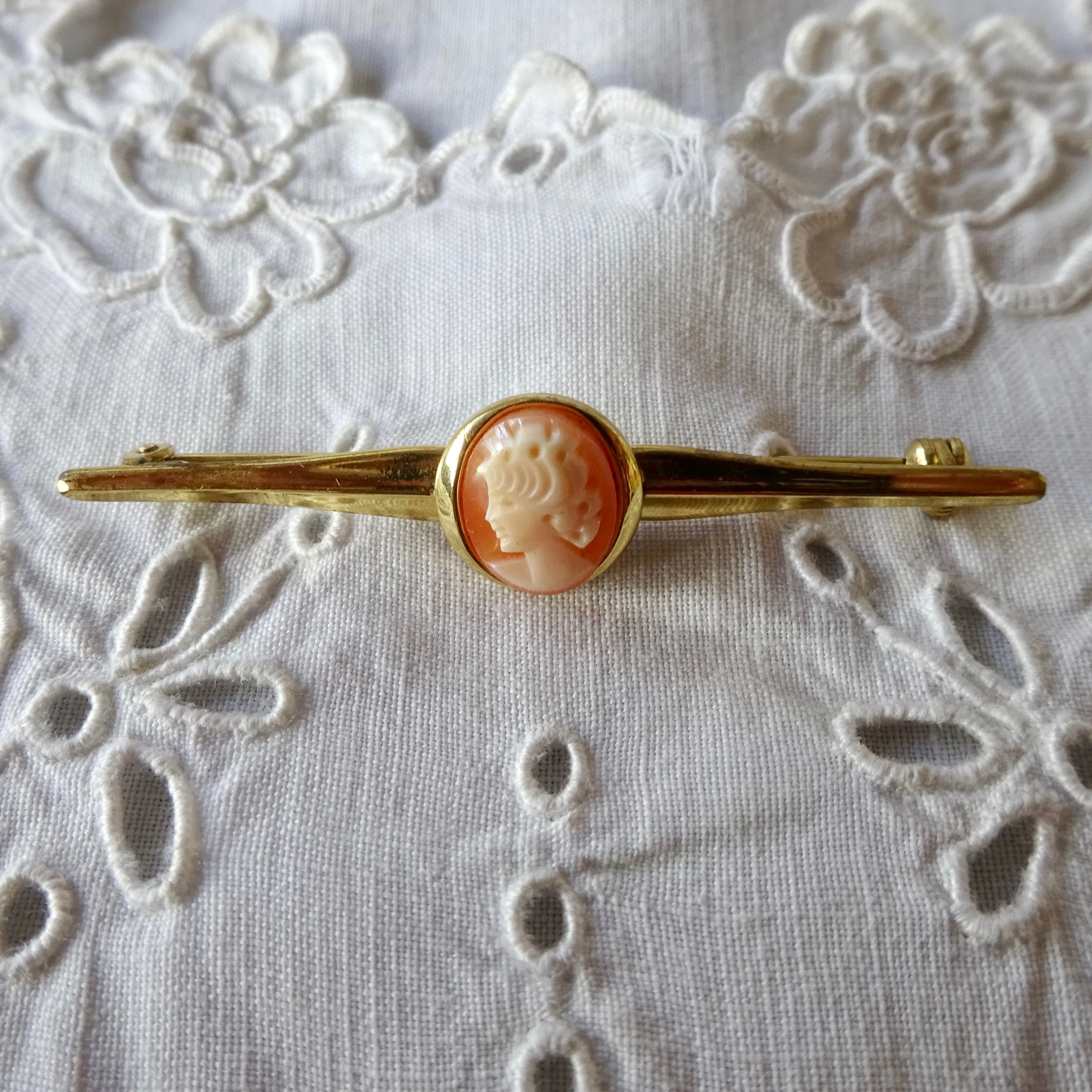 France Vintage Cameo brooch フランス カメオ ブローチ ヴィンテージ