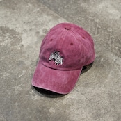 zebra embroidery fade 6 panel cap