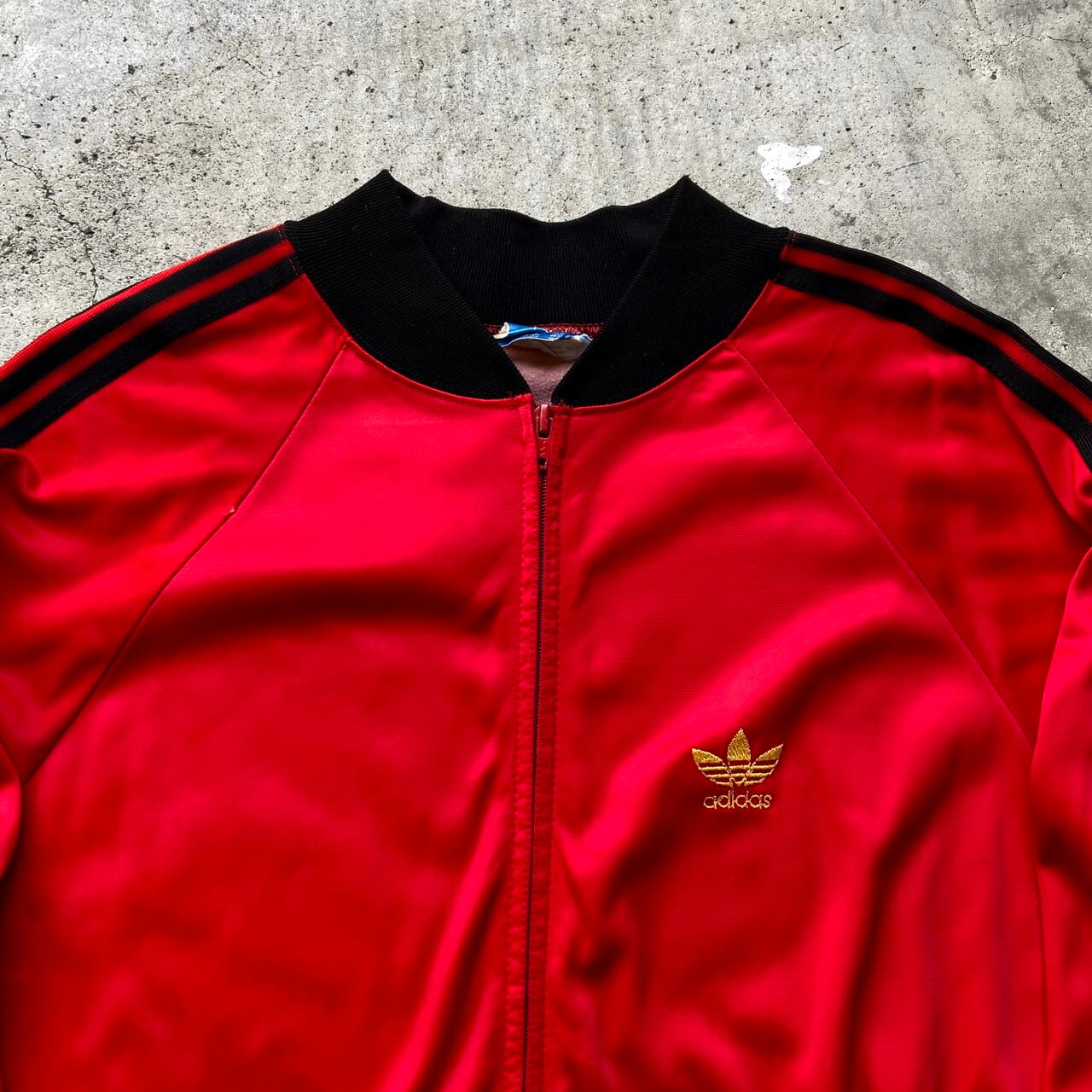 70年代 フランス製 VENTEX社製 adidas アディダス 金ロゴ バック