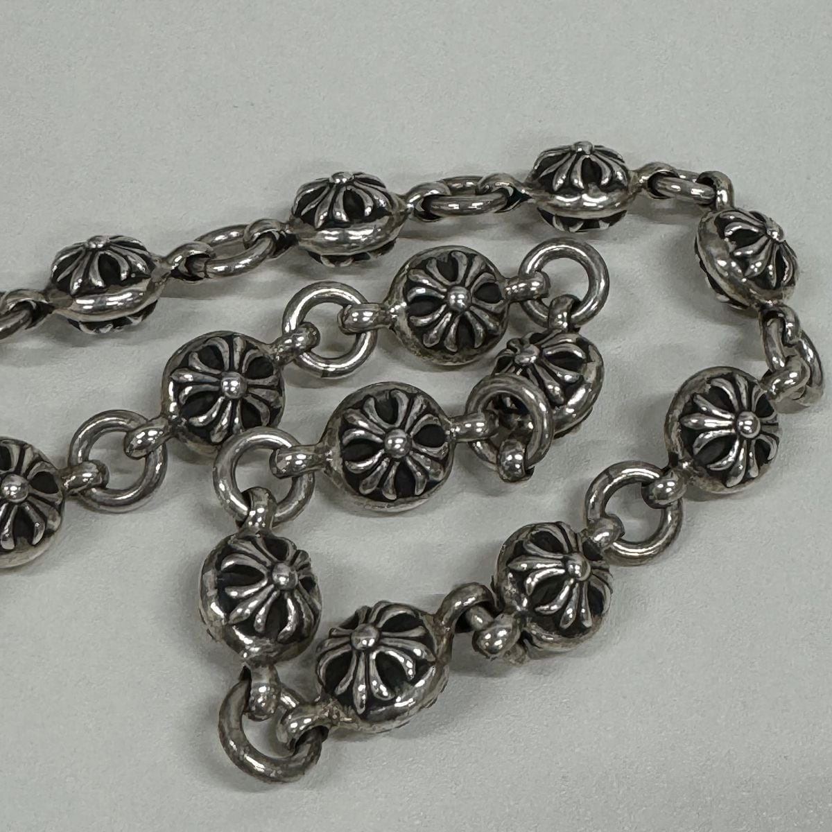 インボイス原本付き クロムハーツ バングル スクロール #2 インボイス