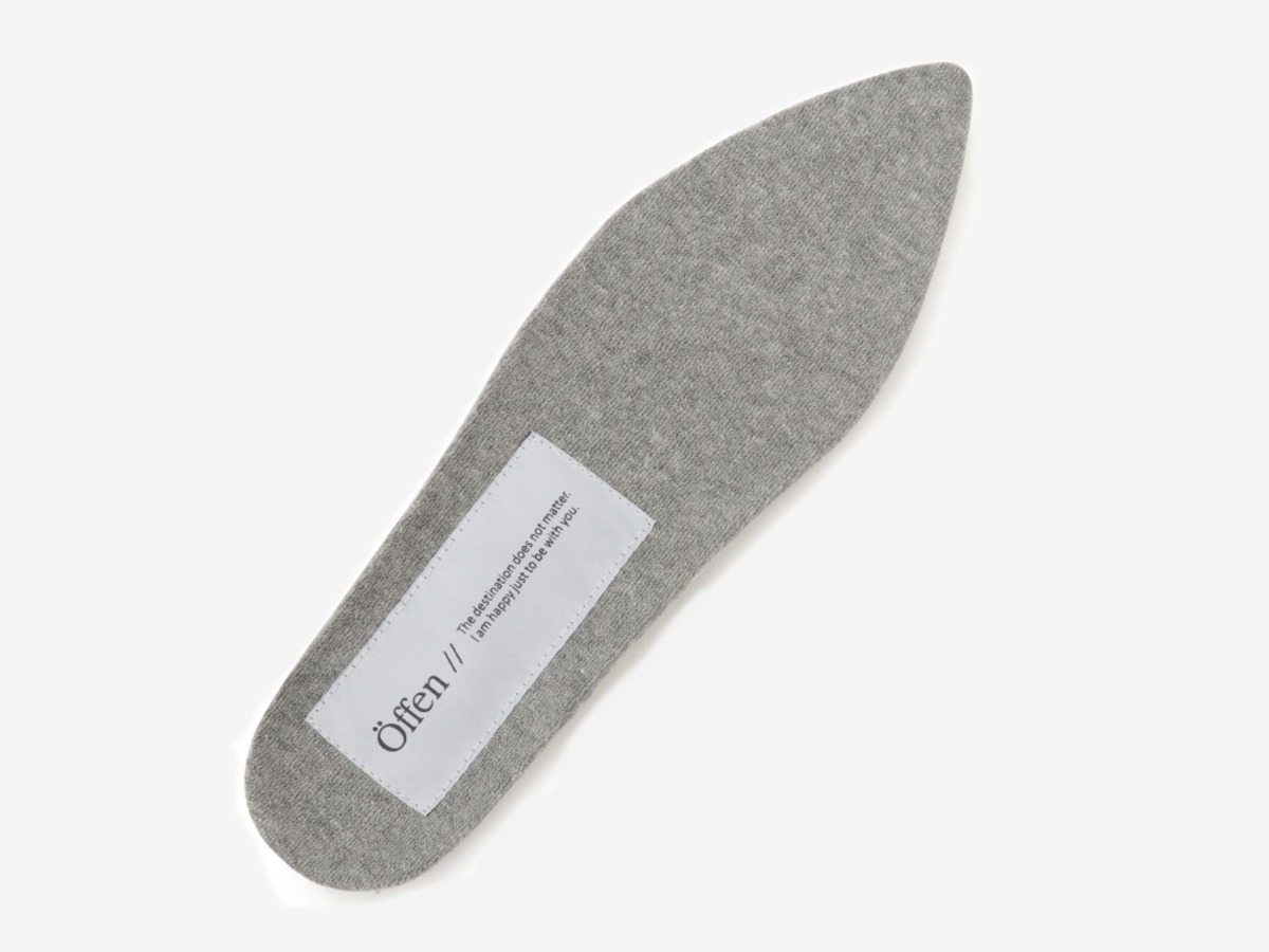 pointed insole / GRAY Offen