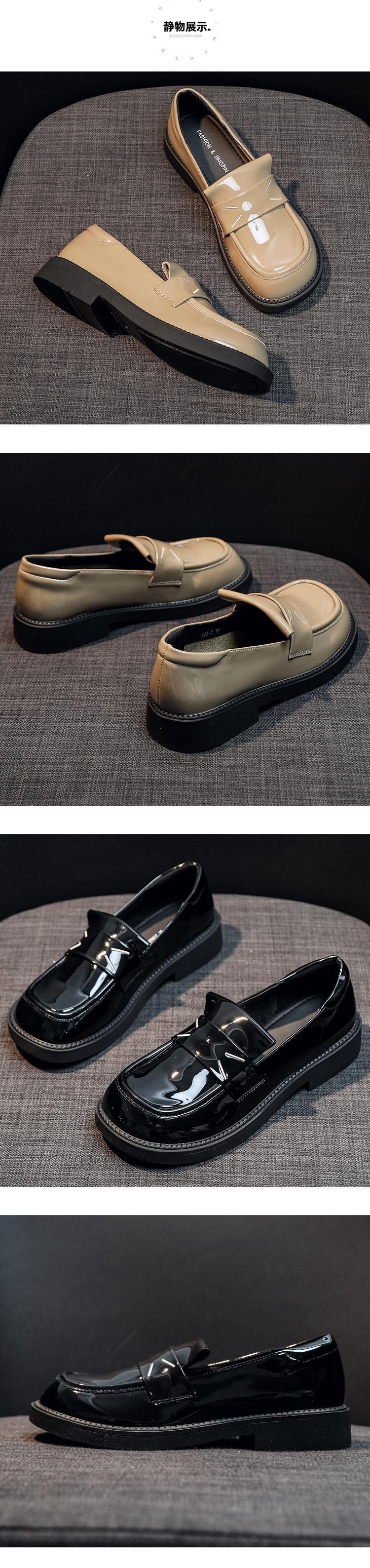 スタイルレザーオータムスタンダード 靴 シューズ レトロ