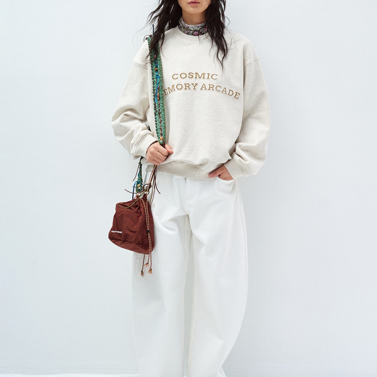 Logo Crew Neck Sweat T4353