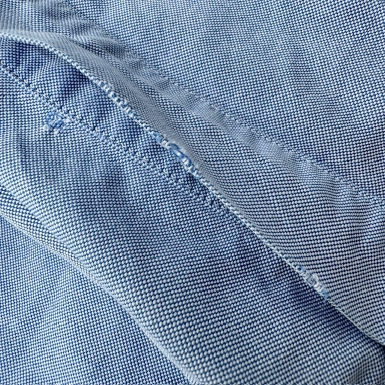 Brooks Brothers コットンシャツ Sax Blue USA製 画像6