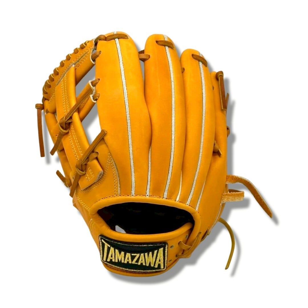 【軟式】【ジュニア】玉澤 内野グローブ CHALLENGER TG-J800型 本体オレンジ 紐タン|タマザワ_02
