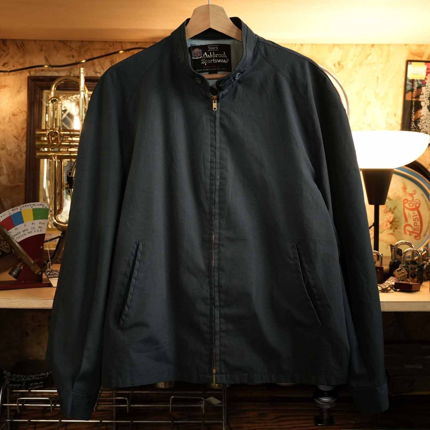 【60s】 年代物 sears Oakbrook Sportswear アウター 60〜70年代 Sears Oakbrook Sportswear スエードレザージャケット ボア