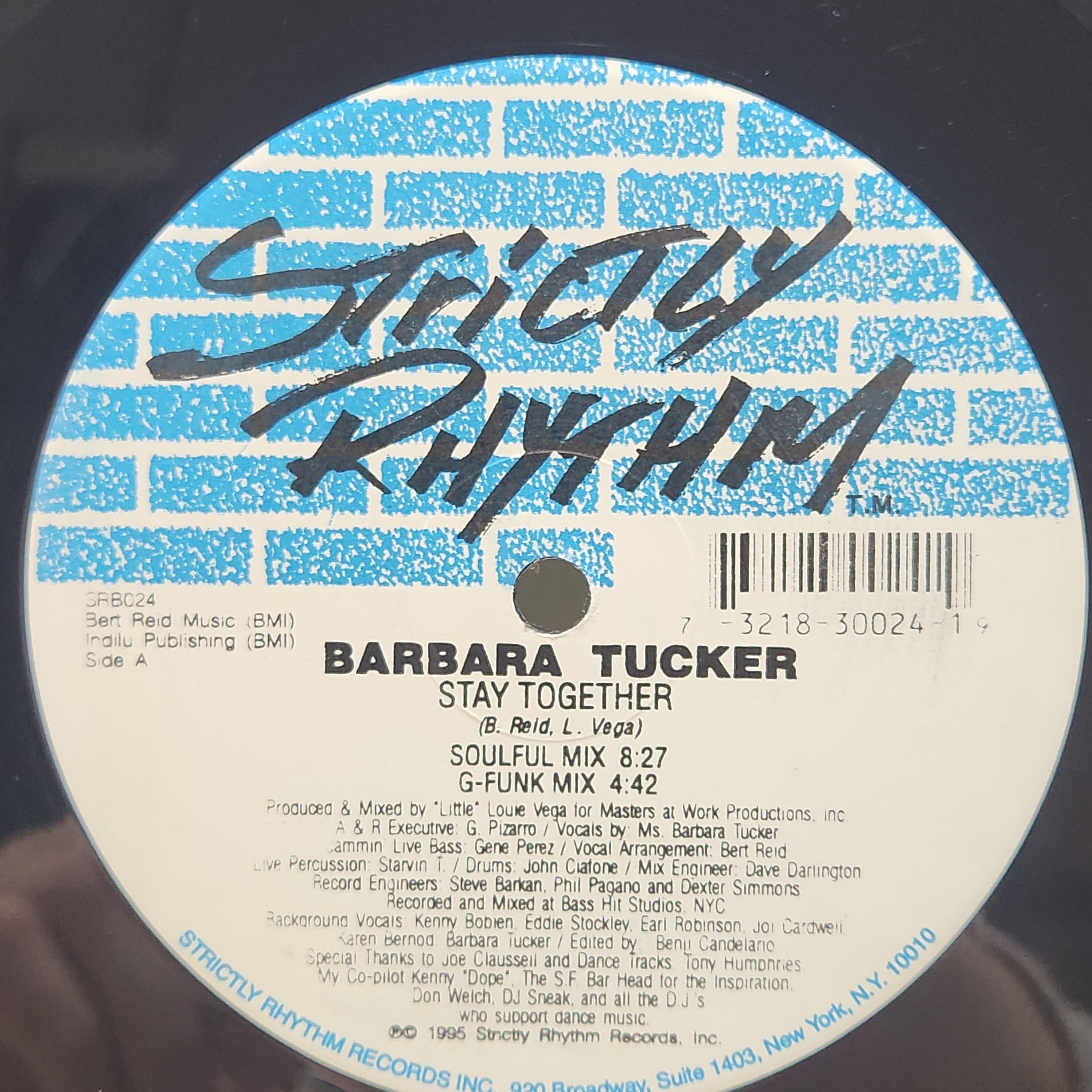 Barbara Tucker / Stay Together [SRB024] - 画像5