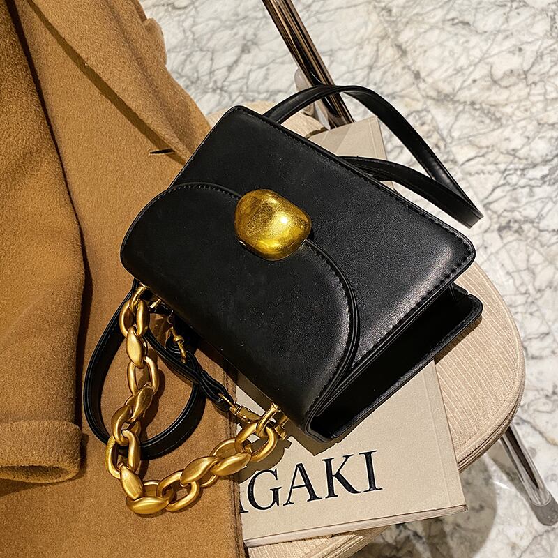 レッドスタンダードスタイル レトロ スクウェア メッセンジャーバッグ 手作りハンドバック7683593822