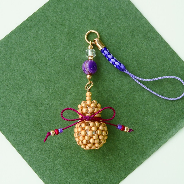 縁起物 福結び【手作りキット】　ひょうたん