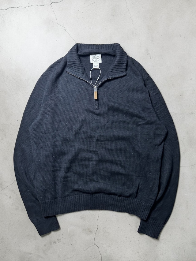 St john's bay Half-Zip Mock Neck Knit Sweater