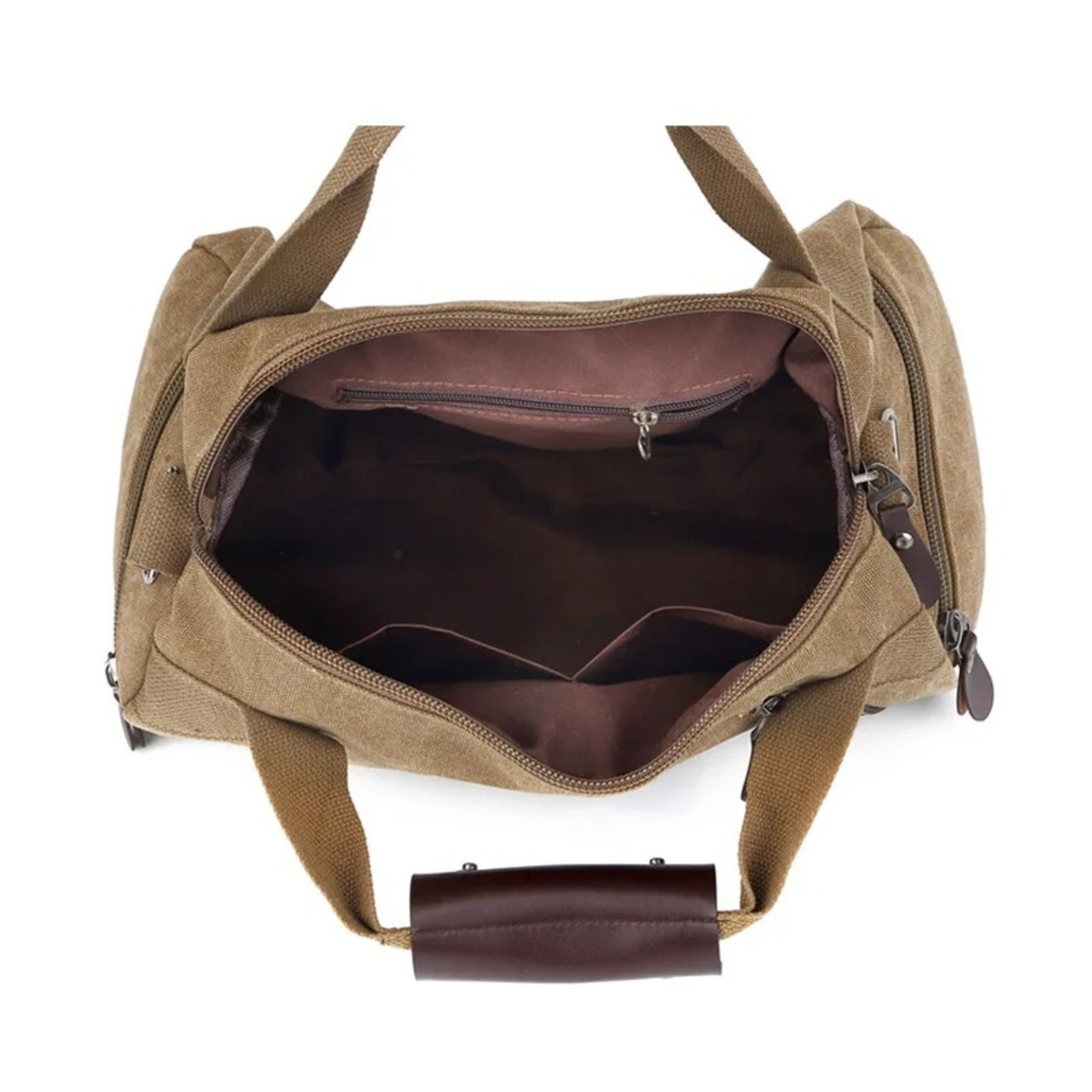 Canvas Compact Tube Boston Bag / キャンバス コンパクト チューブ ボストン バッグ