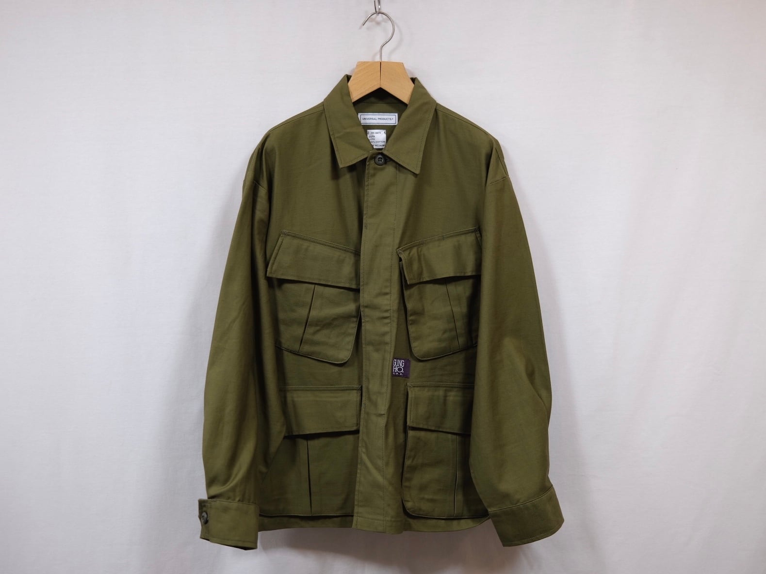 新品未使用　ユニバーサルプロダクツ×GUNG HO FATIGUE JACKET