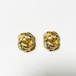 Vintage Camrose & Kross Gold Leaf Earrings