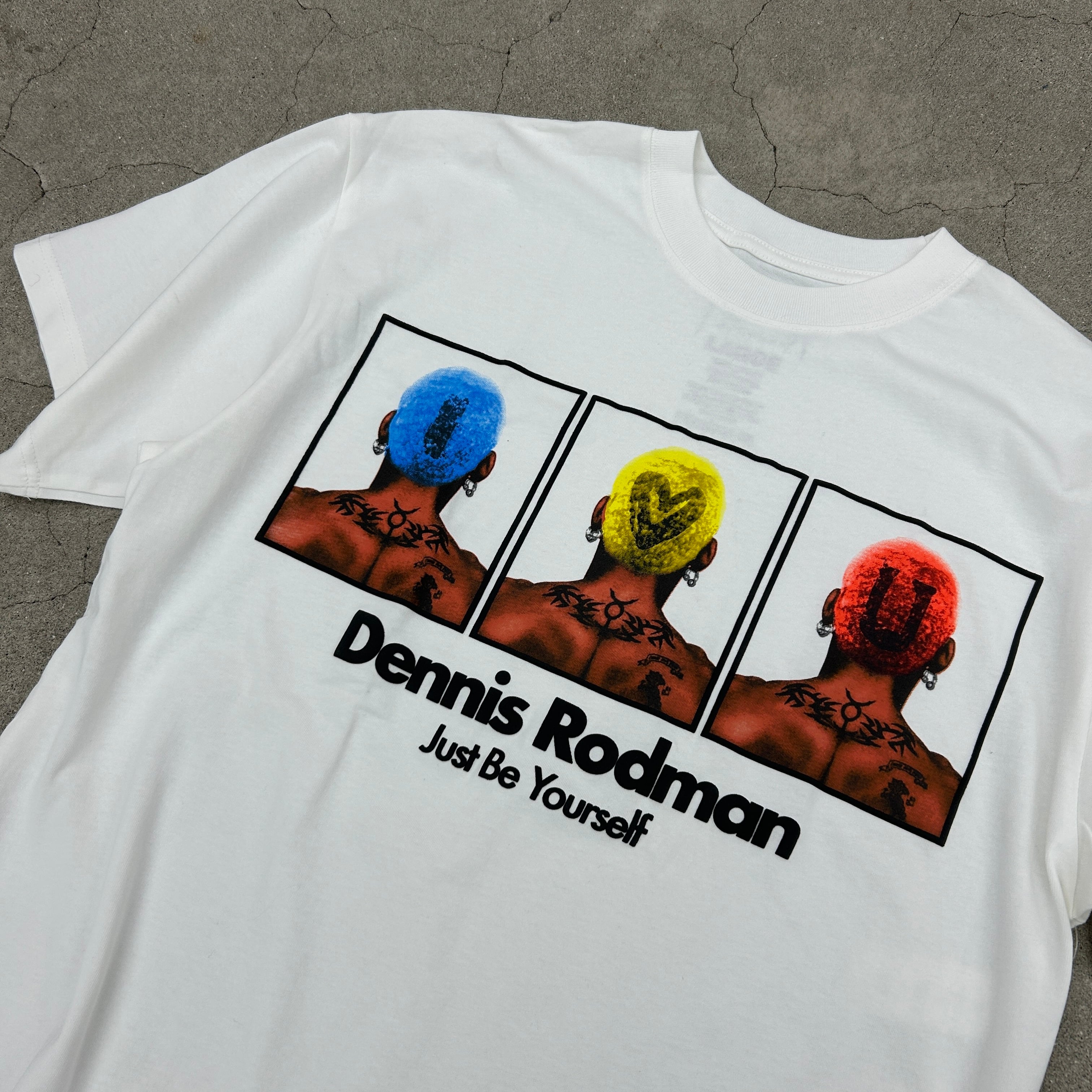 RODMAN Brand _ Just Be Yourself Tシャツ | NEWTCITY