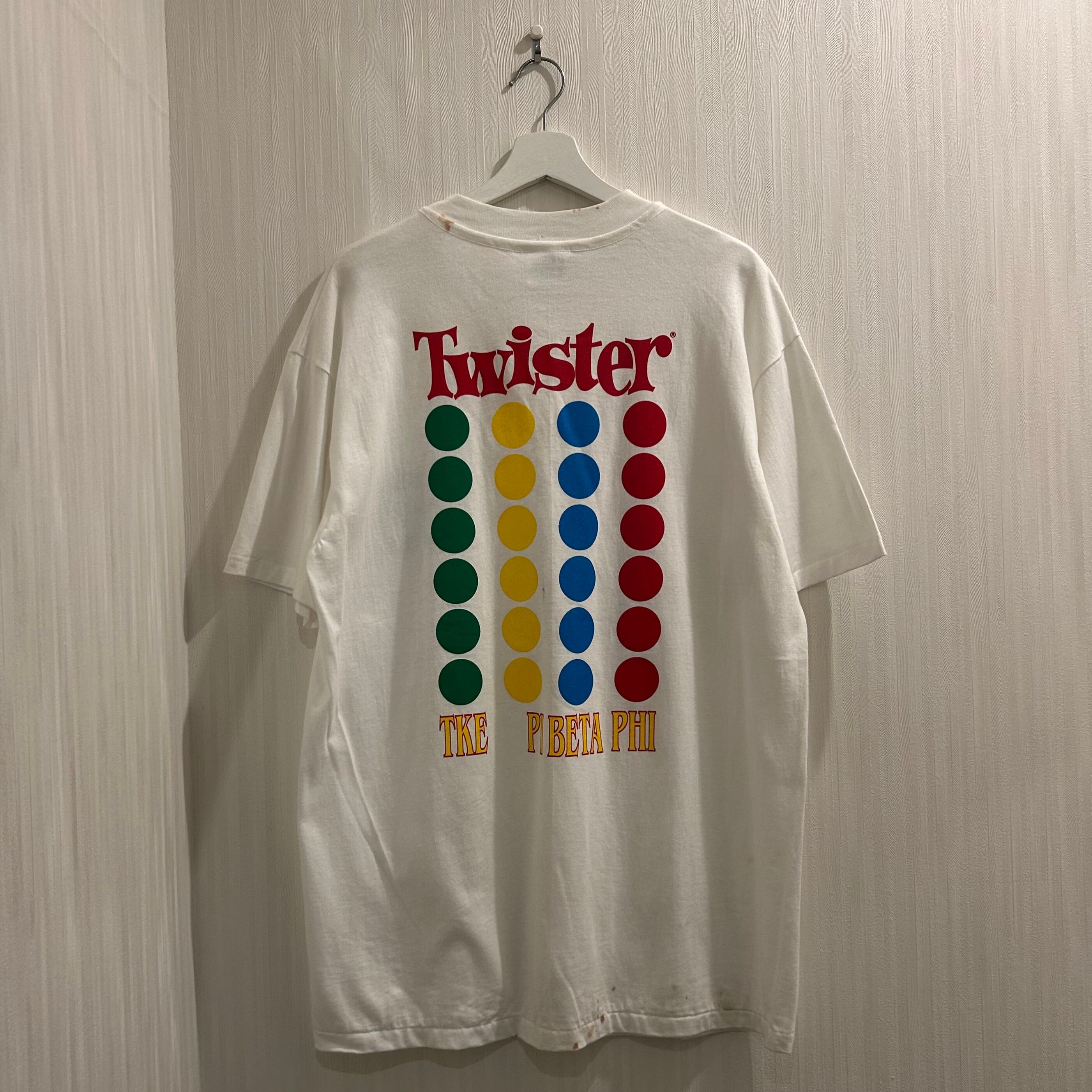 Dead Stock!! 1990s Twister "PI BETA PHI" T-shirt