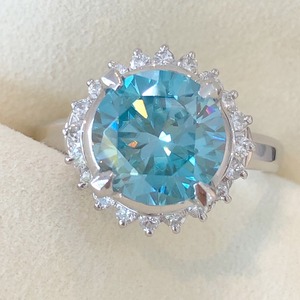 ✨大粒✨ジルコン❣️ダイヤモンド Pt900 リング 指輪 プラチナ