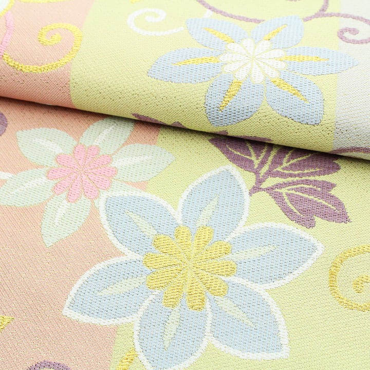 専用帯2893 ●巨匠 染色作家 前田華清 高級 正絹 名古屋仕立て 名古屋帯 専用帯2893 ○巨匠 染色作家 前田華清 高級 正絹 名古屋仕立て