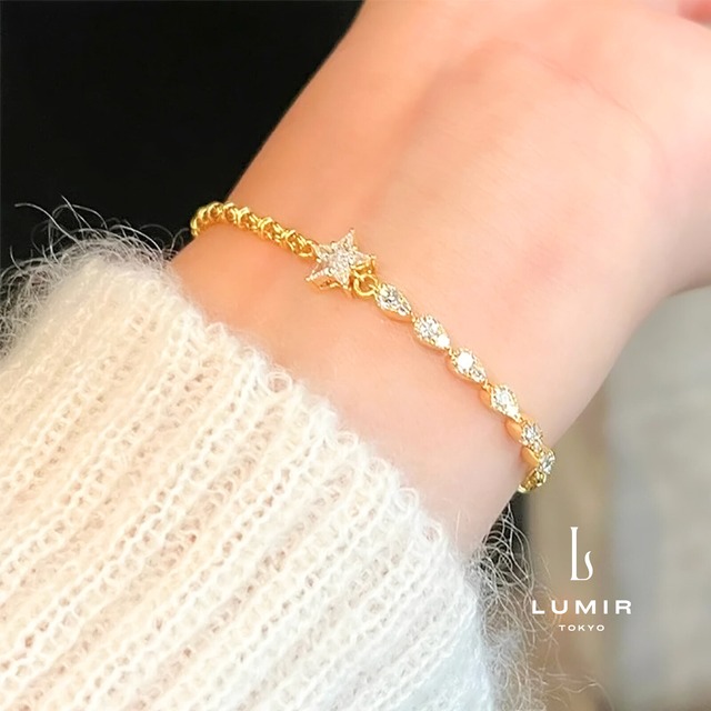 スタージルコニアブレスレット