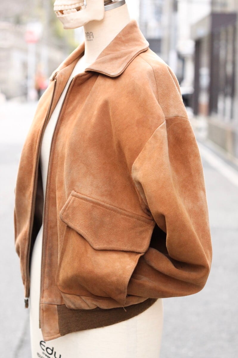 90's Ralph Lauren suede blouson made in USA