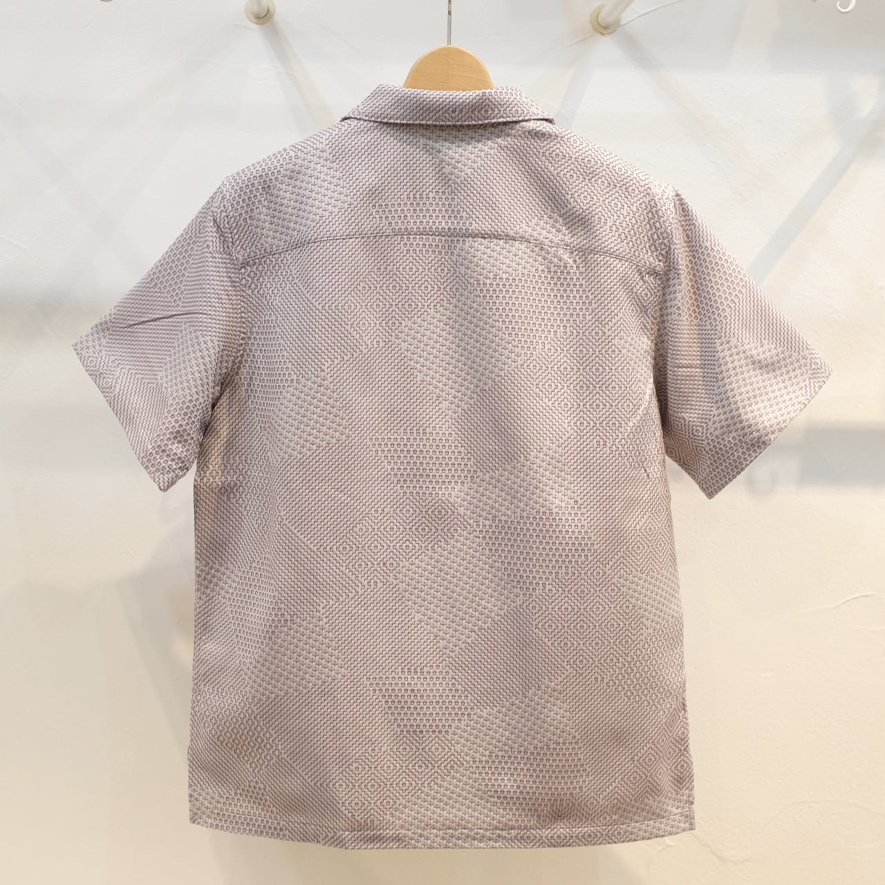 KUON（クオン） 紋刺し子織 限定オープンカラーシャツ | CIRCLE online
