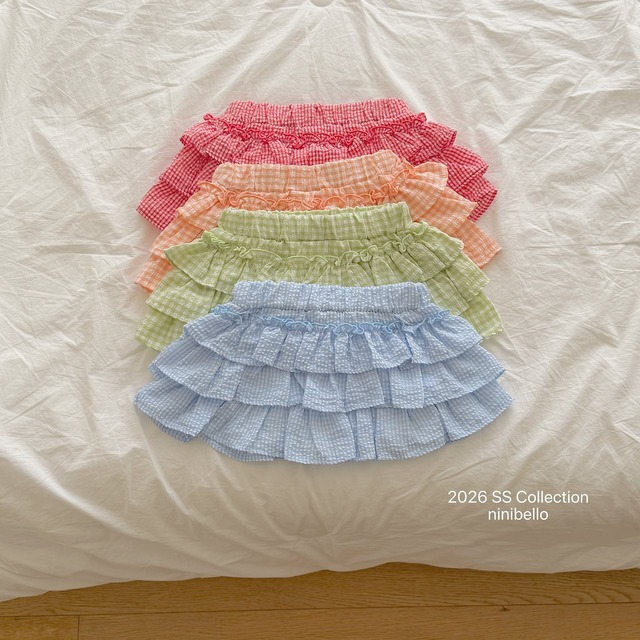 【6/18〆予約】<ninibello> Sour cancan skirt