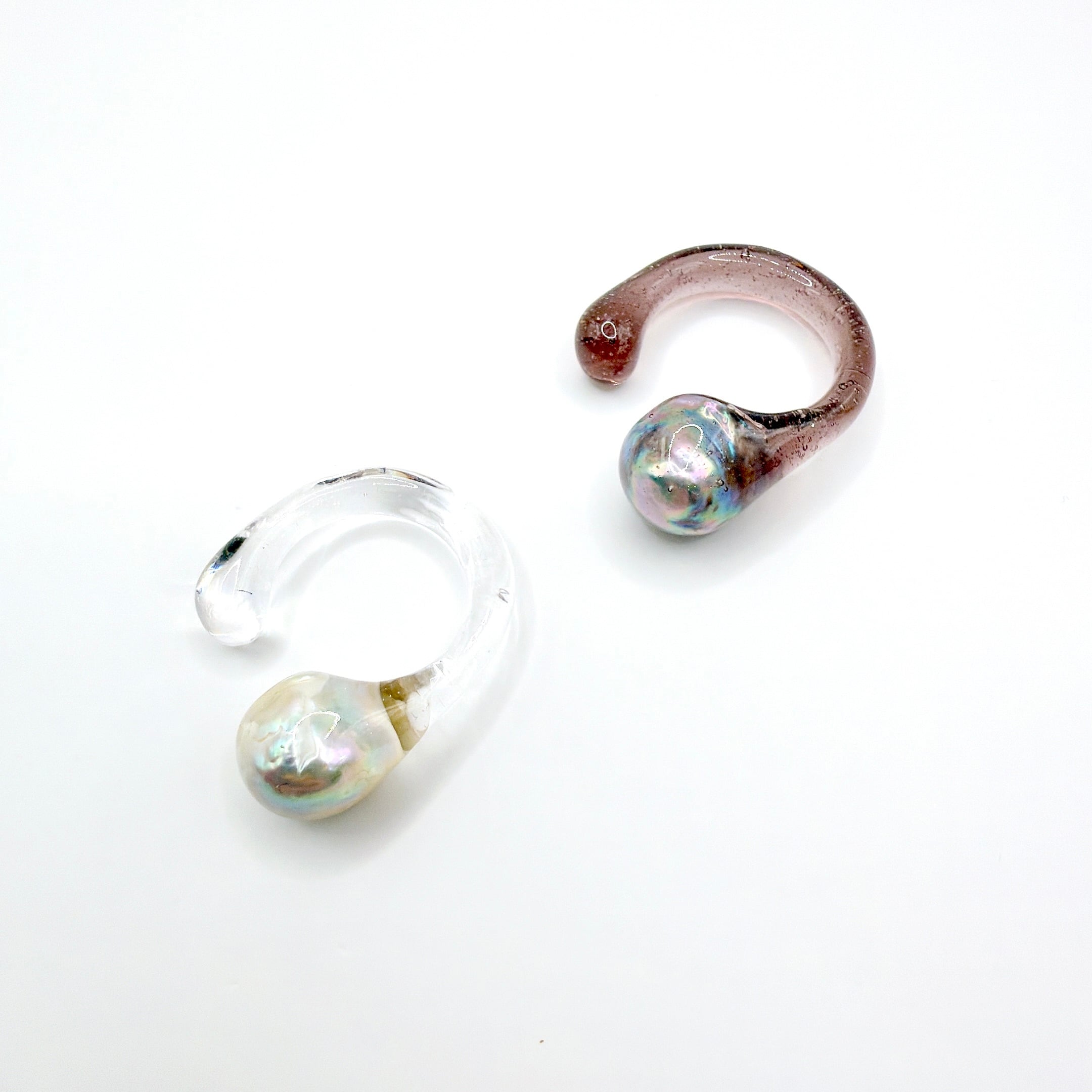 【受注】aokiyuri×glint×petter:rosso ball ring