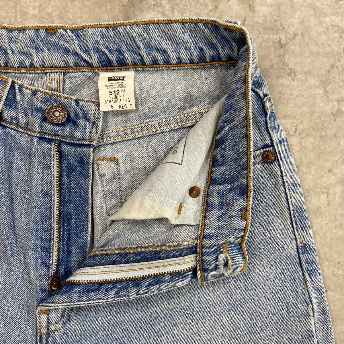 90年代 Levi's リーバイス 512 スリムストレート デニムパンツ