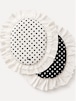 Ssize/予約【BOOCCE】BONBON BLANKET（Black & White）