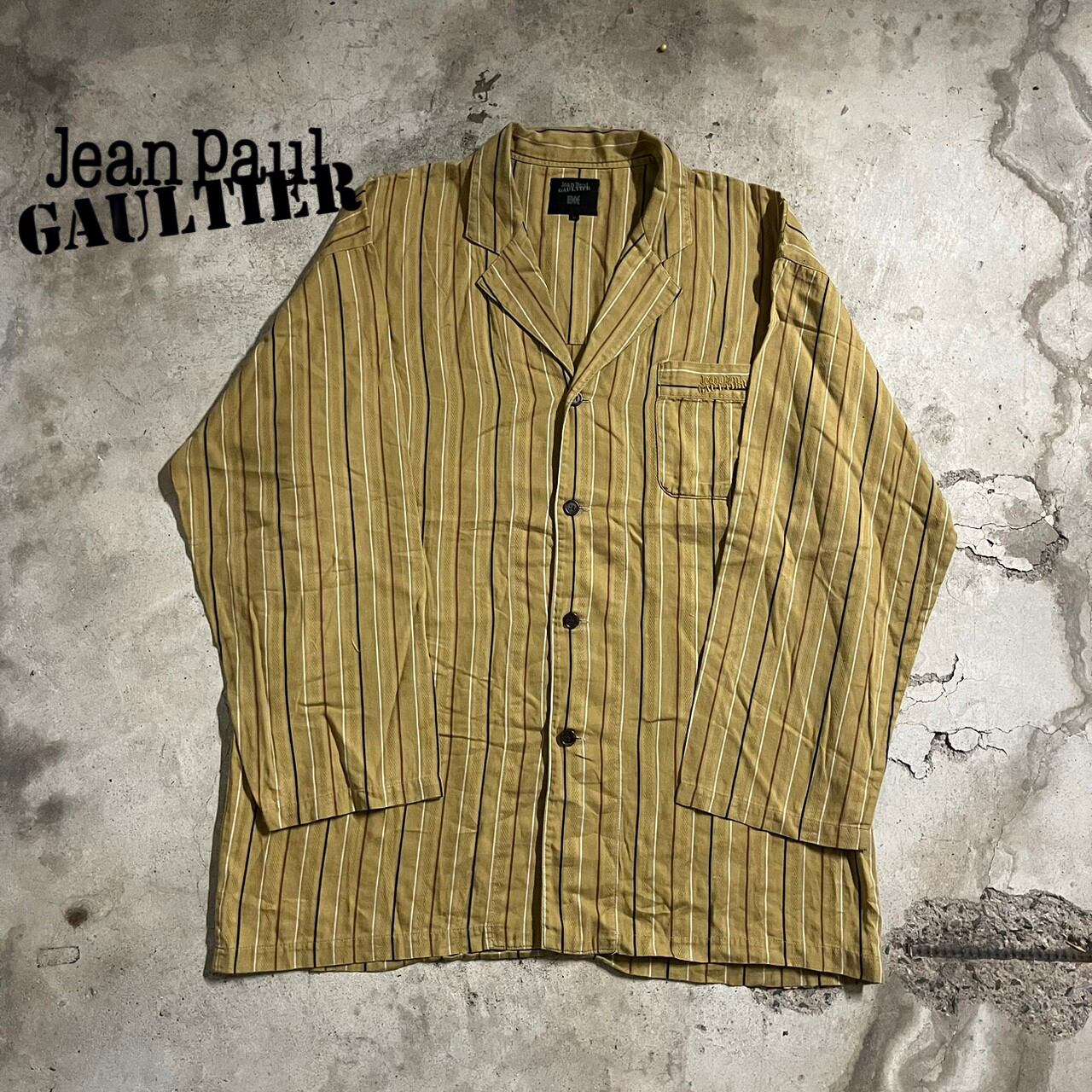 希少】Jean 痛ましい Paul Gaultier パジャマシャツ セットアップ