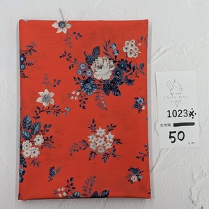 《1023》◆輸入 リバティ LIBERTY タナローン カットクロス ハギレ ※インク抜け(点)あり