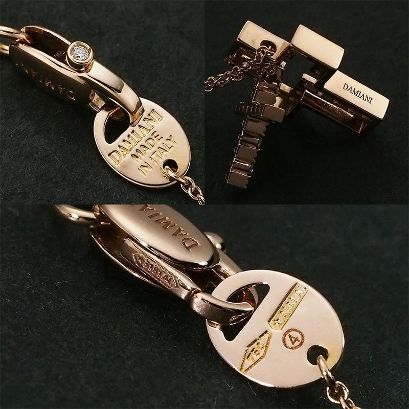 ダミアーニ DAMIANI ベルエポック ダイヤモンド ネックレス XXS クロス