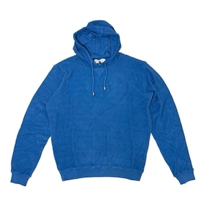 FILIPPO DE LAURENTIIS(フィリッポ デ ローレンティス)cotton pile hoodie(H0ML3A45/V860)/BLUE