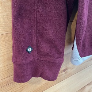 【HOLLOWAY】ハーフジップ カレッジ  ダルース大学 アイスホッケー UMD フリース ジャケット 刺繍ロゴ XL  ビッグシルエット アメリカ古着